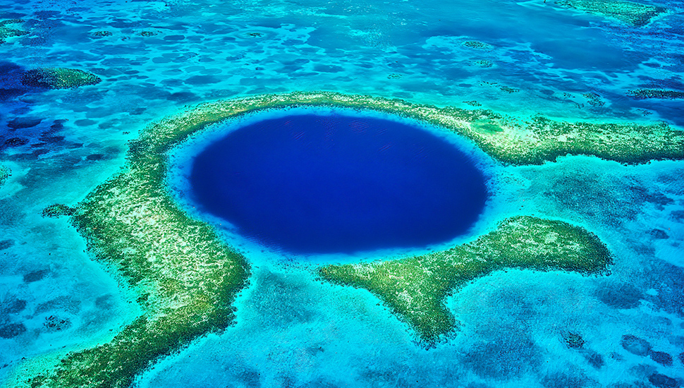Belize blue Hole, Central America