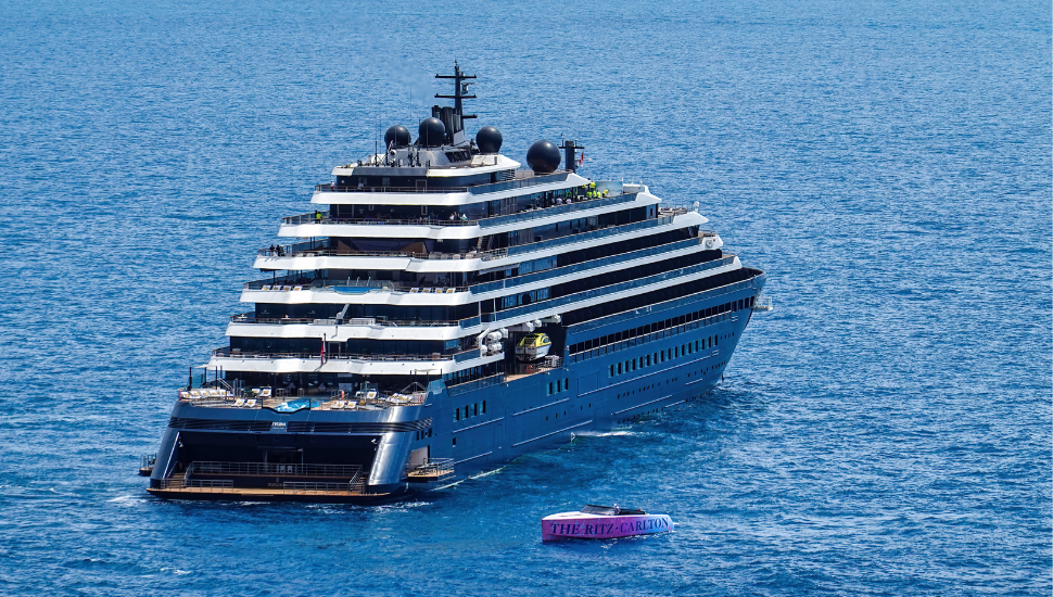 Ritz-Carlton EVRIMA luxury yacht in Monaco