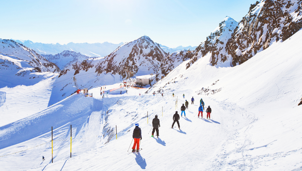 Skiing in Austria