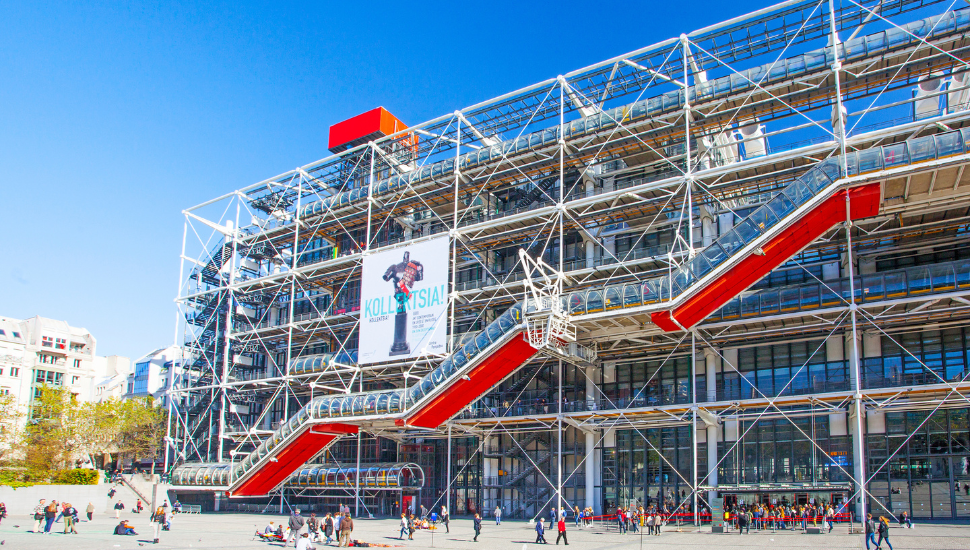 Pompidou Centre in Paris, France
