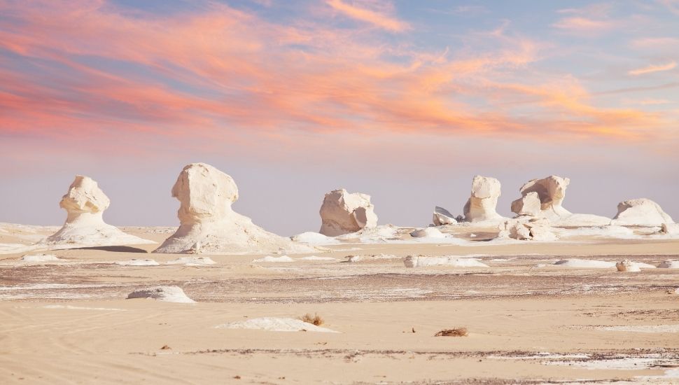 White Desert in Egypt