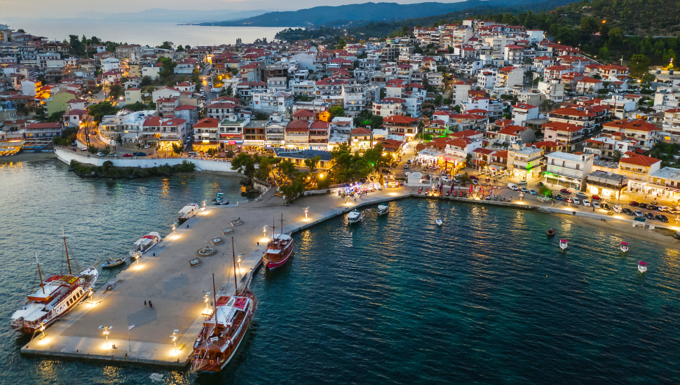 Neos Marmaras city, Greece
